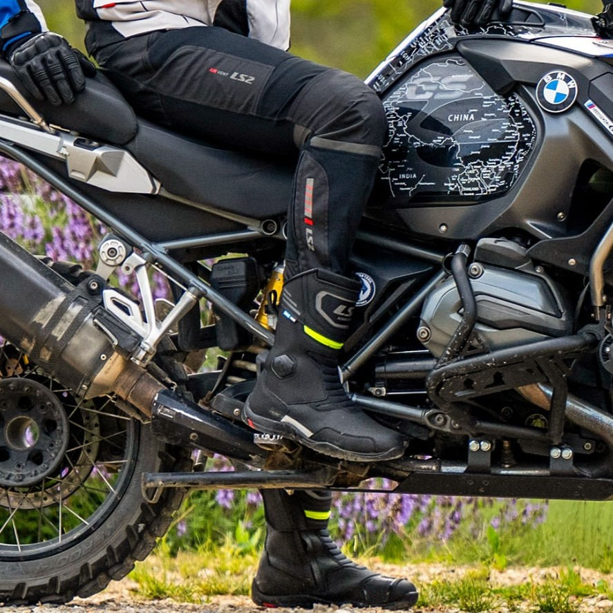 Pantalón LS2 Como Air Hombre Negro / Gris